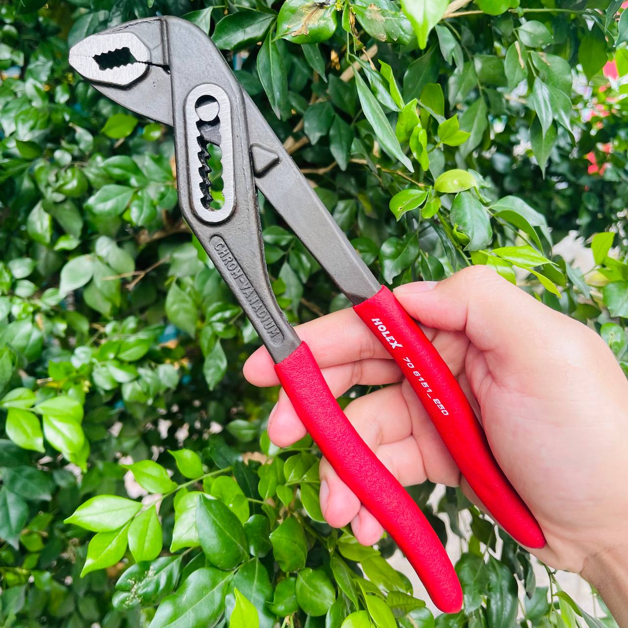KÌM ỐNG NƯỚC CÁN BỌC NHỰA DÀI 250MM HOLEX 706151 250 KÌM ỐNG NƯỚC CÁN BỌC NHỰA DÀI 250MM HOLEX 706151 250